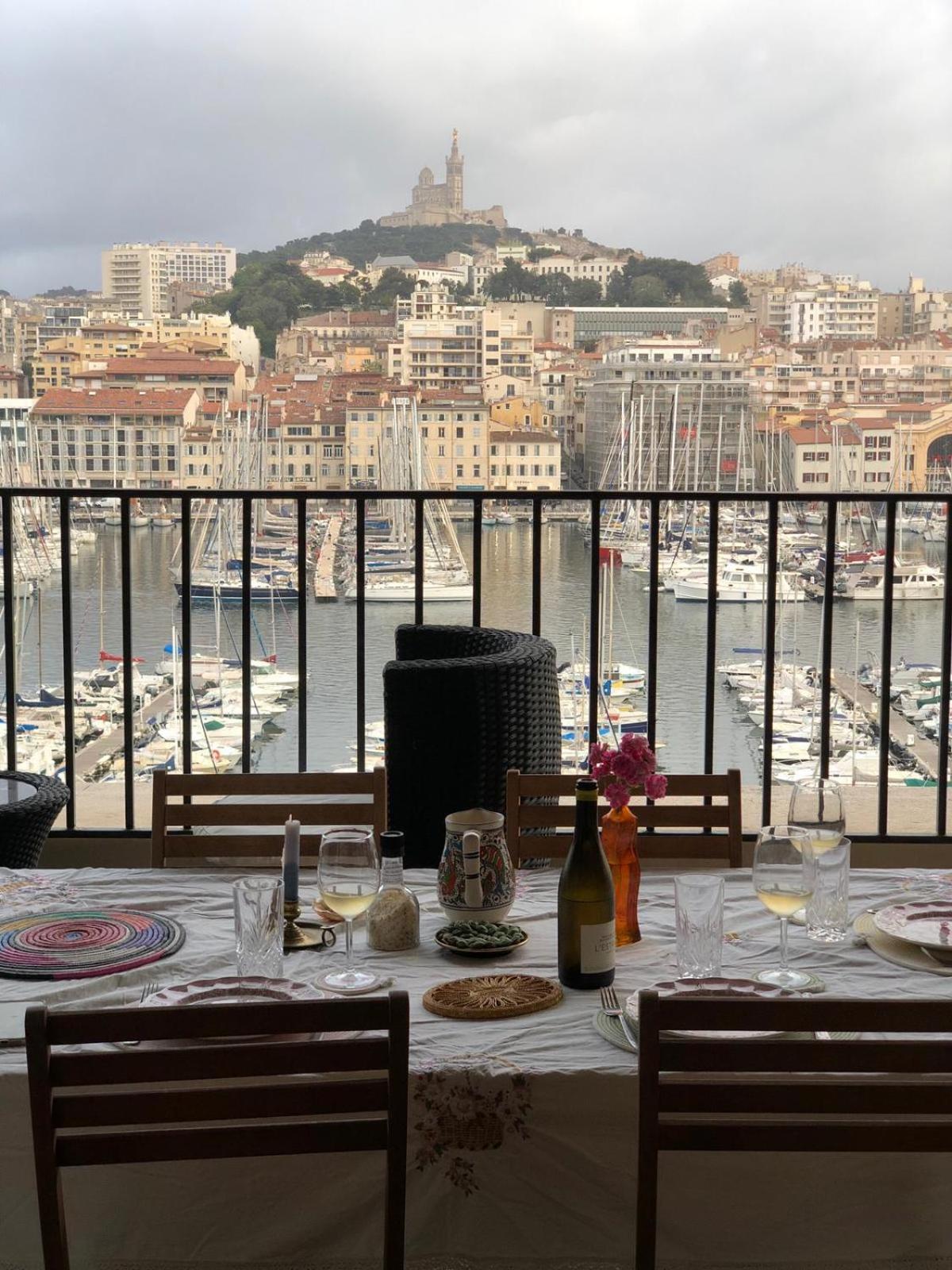 Grand T2 Surplombant Le Vieux Port Marseille公寓 外观 照片