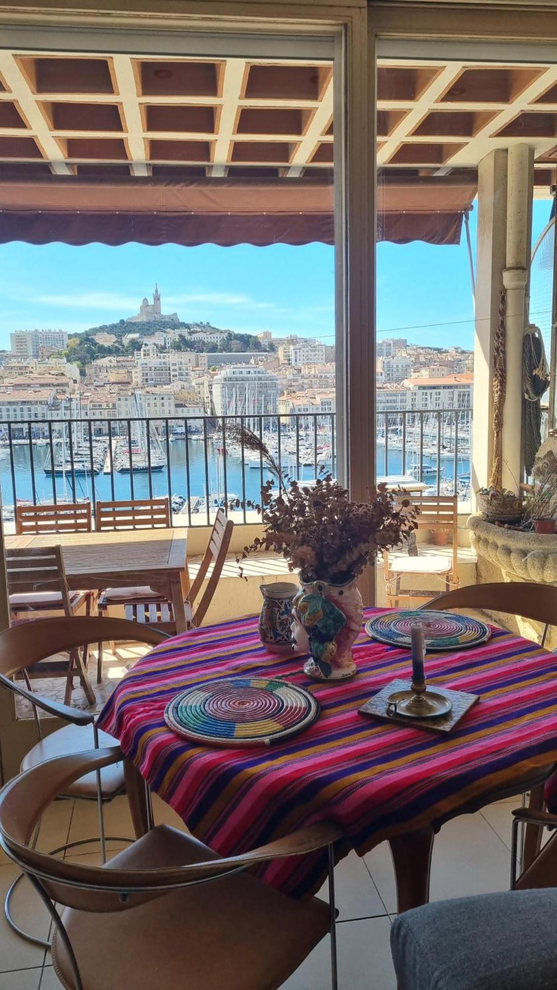 Grand T2 Surplombant Le Vieux Port Marseille公寓 外观 照片